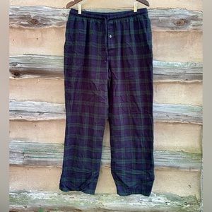 L.L. Bean Scotch Plaid Flannel Pajama Pants